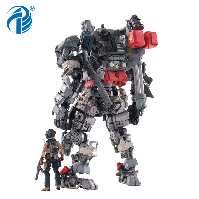 暗源机甲joytoy1/25钢骨h06型重装格斗机甲变形玩具关节可动兵人