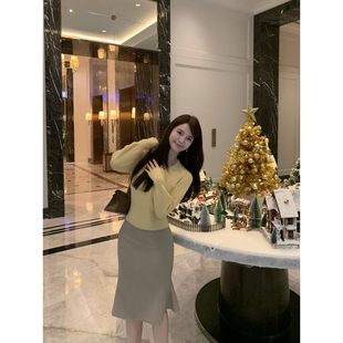 花瓶裙Wcouture原创新品 百搭的 高腰包臀鱼尾 婀娜多姿修身半裙