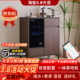 2025年新款 家用茶吧机一体柜子中古风高端置物柜一体饮水机全自动