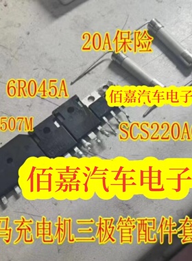 RS3507M 6R045 SCS220AG 20A保险适用宝马530KLE车载充电机三极管