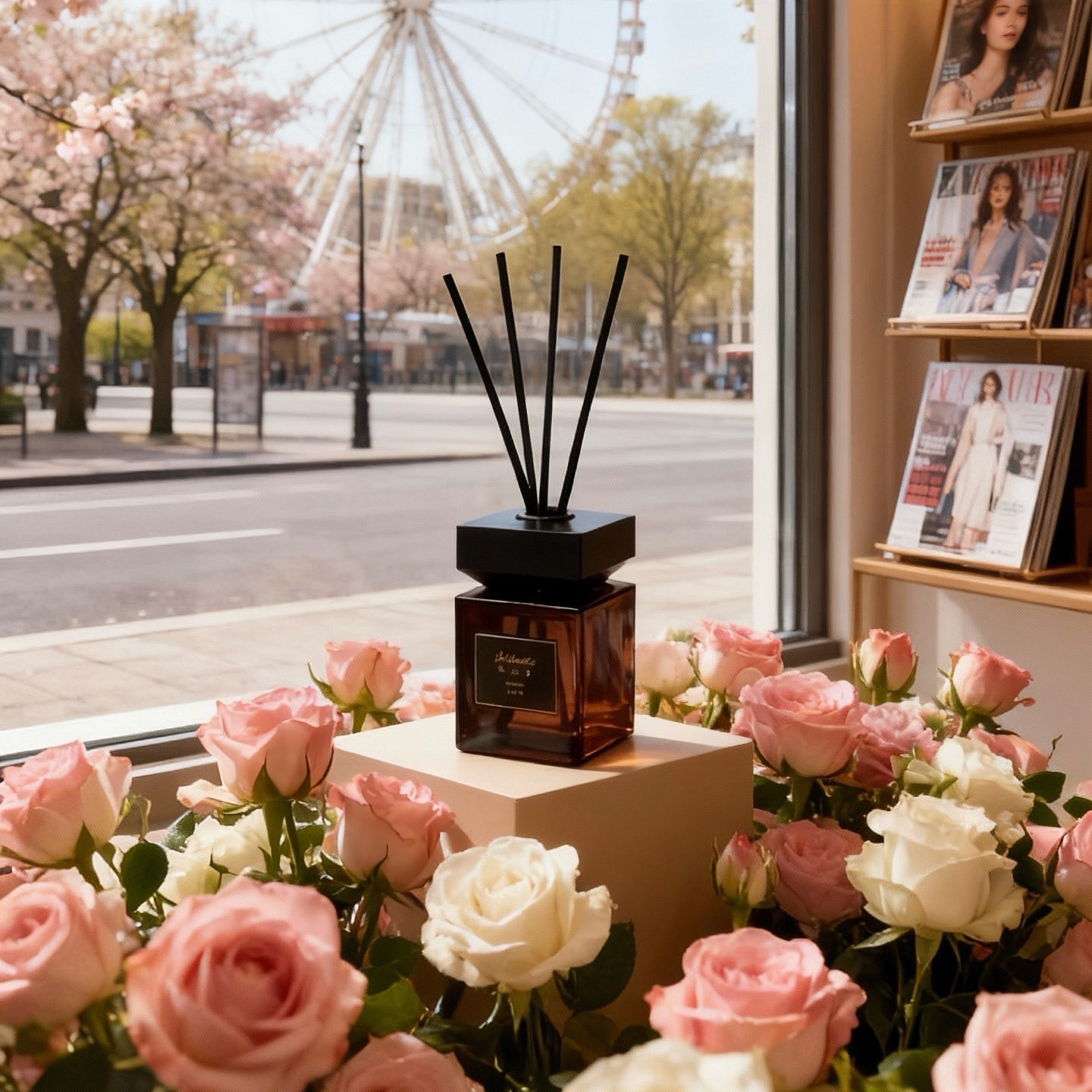 寝室内无火香薰酒店熏香家用客厅香氛净化空气清香厕所香水挥发液