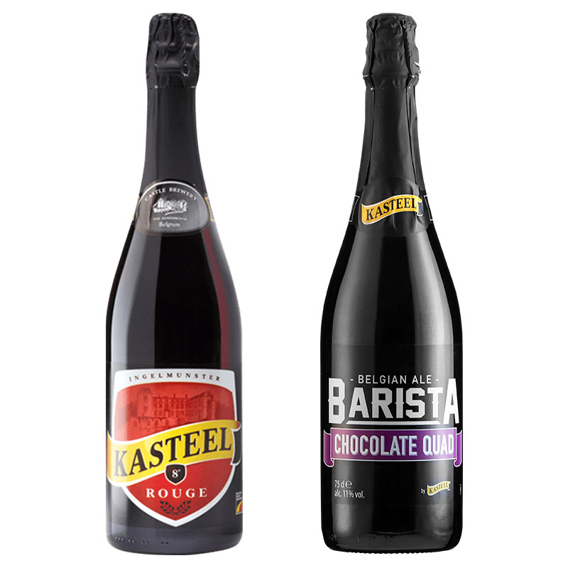 卡尔斯特巧克力味四料啤酒 比利时进口精酿高度烈性黑啤酒750ml
