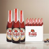 啤酒整箱装 fruli芙力草莓啤酒 比利时进口精酿女士果味低度酒
