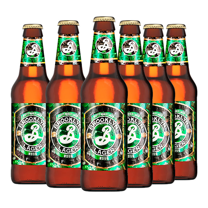 brooklyn布鲁克林精酿啤酒布鲁克林拉格啤酒330ml
