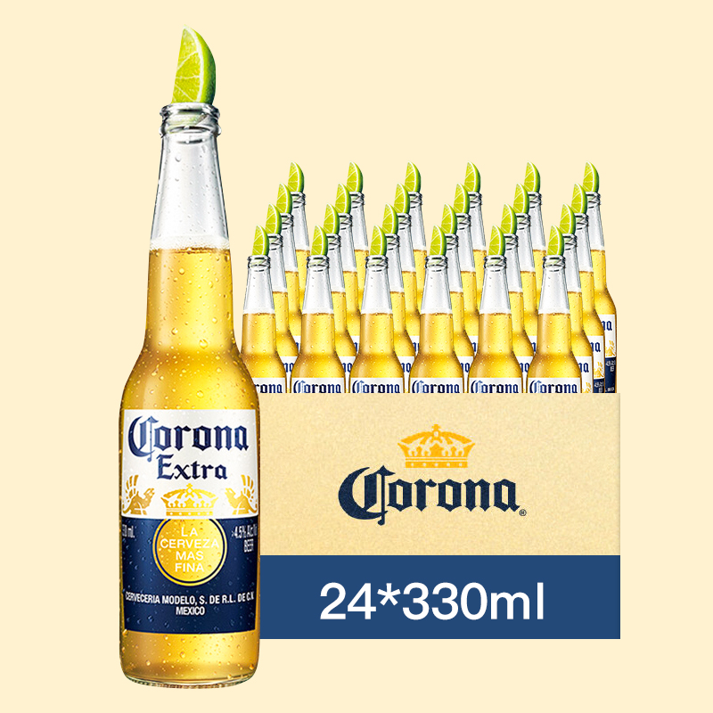 科罗娜啤酒墨西哥风味啤酒整箱装科罗纳 酒类 啤酒 原图主图