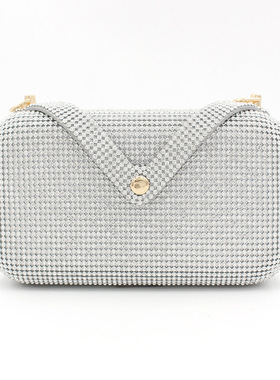 Crystal Clutch Purse Women Handbag Wallet Shoulder Party Bag