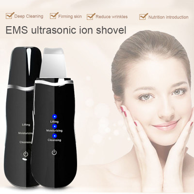 Ultrasonic Skin Scrubber Deep Facial Cleaning Machine Remove