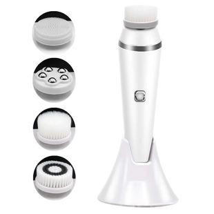 4 in 1 Electric Facial Cleansing Sonic Face Washer Massager