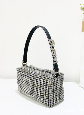 New Handbags Women Rhinestone Evening Clutch Party Bag Purse