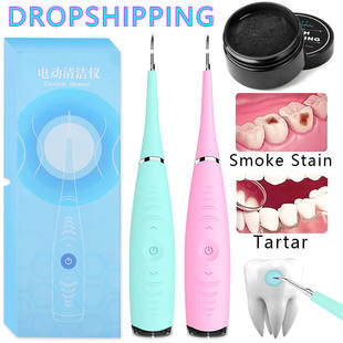 Electric Dental Scaler Tooth Calculus Remover Stains Tartar