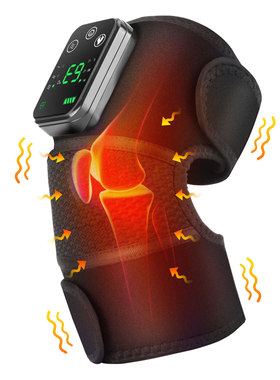 Heated Cordless Knee Massager Heating Pad Brace Elbow Relax
