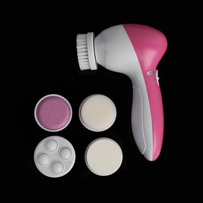5 in 1 Electric  Face Cleansing Wash Machine Facial Brush