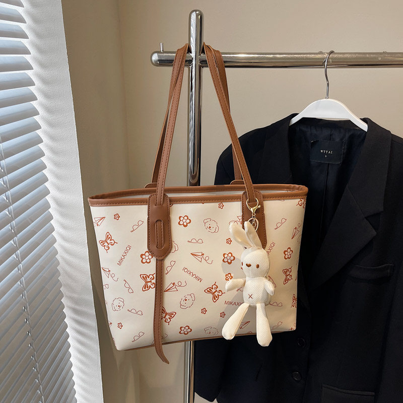 大容量包包女2025新款百搭单肩斜挎高级感多隔层通勤包包女托特包,箱包皮具/热销女包/男包,托特包,淘宝优惠券,粉丝福利购,淘宝优惠卷