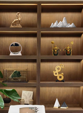 豪布斯卡装饰新中式客厅高档摆件
