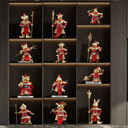 豪布斯卡礼物十二生肖守护神