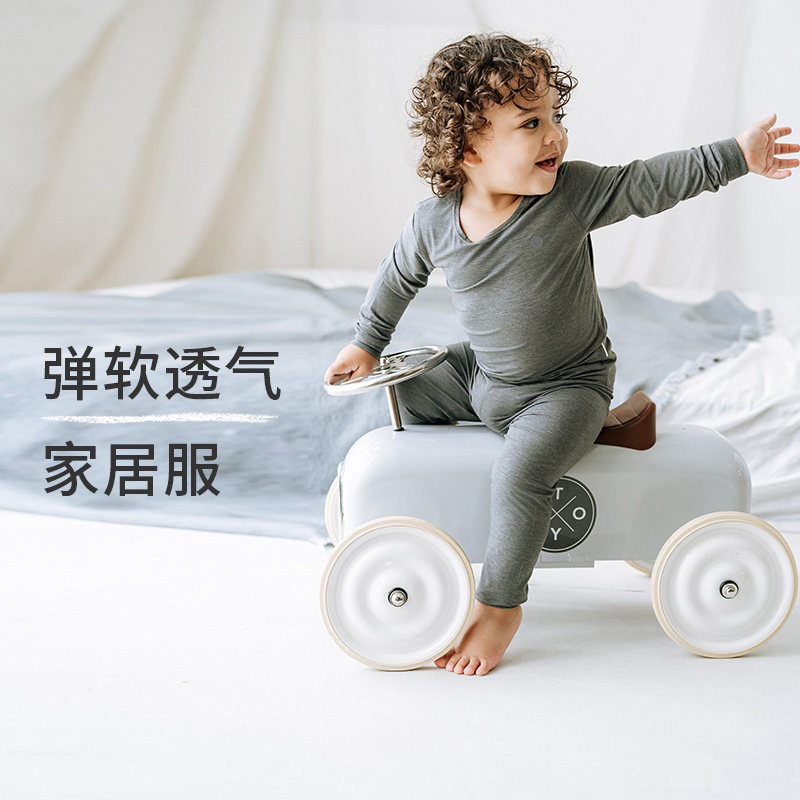 NestDesigns儿童家居服打底裤图片