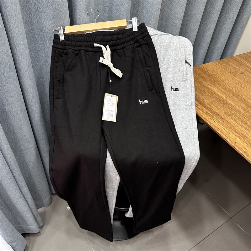 原单 丹麦小众 加绒加厚休闲运动裤秋冬男子宽松直筒卫裤百搭裤子,运动服/休闲服装,运动长裤,淘宝优惠券,粉丝福利购,淘宝优惠卷
