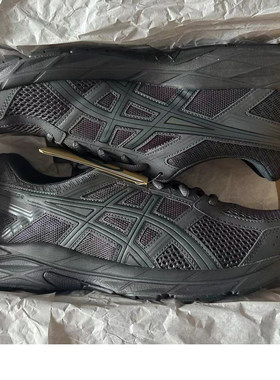 ASICS亚瑟士GEL-CONTEND 4黑色反光白银透气轻便网面运动跑步鞋