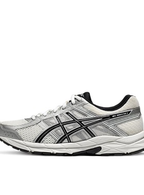 ASICS亚瑟士GEL-CONTEND 4白银透气网面运动跑步鞋1011B937-103