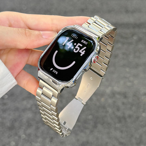 适用红米watch工字金属表框钢带