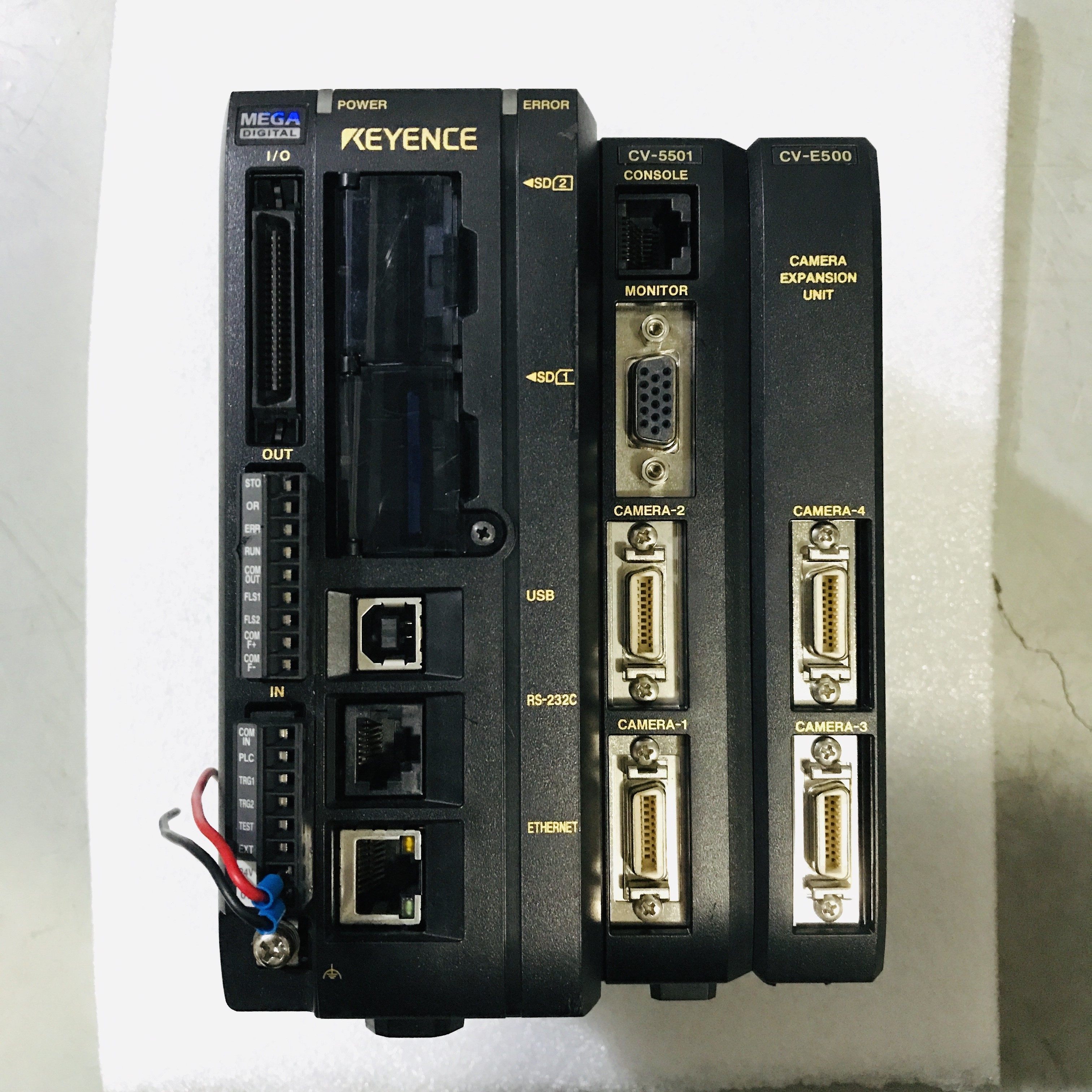 keyence基恩士视觉系统 cv-5501 x170f 5701 e500 200m ca-cn3