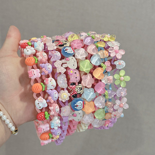 儿童发箍碎发整理神器不勒头发卡小女孩夏季 头箍女童卡通头饰发饰