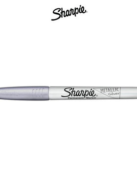 美国sharpie金属记号笔39100 银色记号笔