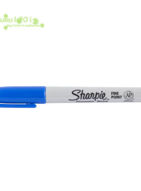 Sharpie 30003 Blue Fine Point Permanent Marker油性奇异记号笔