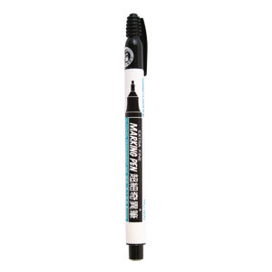 台湾雄狮记号笔 MARKING PEN 超细奇异笔 油性 0.5mm 黑色马克笔
