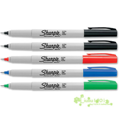 Sharpie Ultra Fine Marker0.5mm 麦克笔 油性 记号笔
