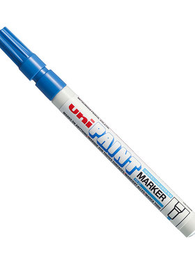 uni PAINT MAKER PX-21 水色 Light Blue 三菱浅蓝色油漆笔 细芯