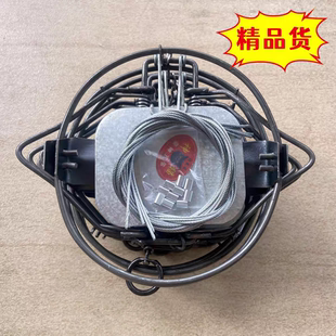 老鼠夹子新款 捉扑捕鼠器家用 高灵敏双板强力弹簧圆形捕鼠夹铁老式