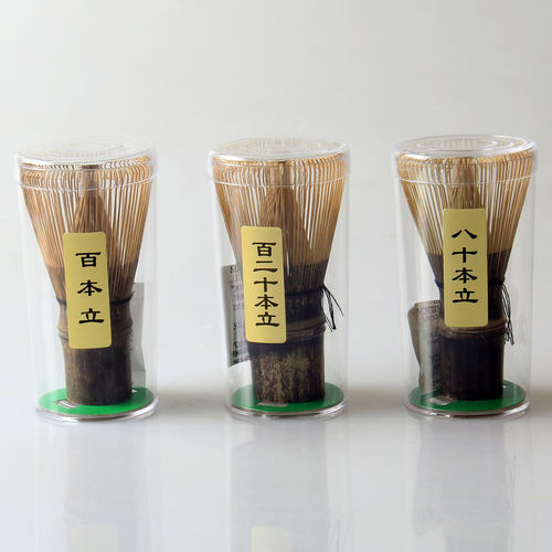 紫竹茶筅一百二十本立茶刷120本100本80本点茶刷紫竹百本立八十本
