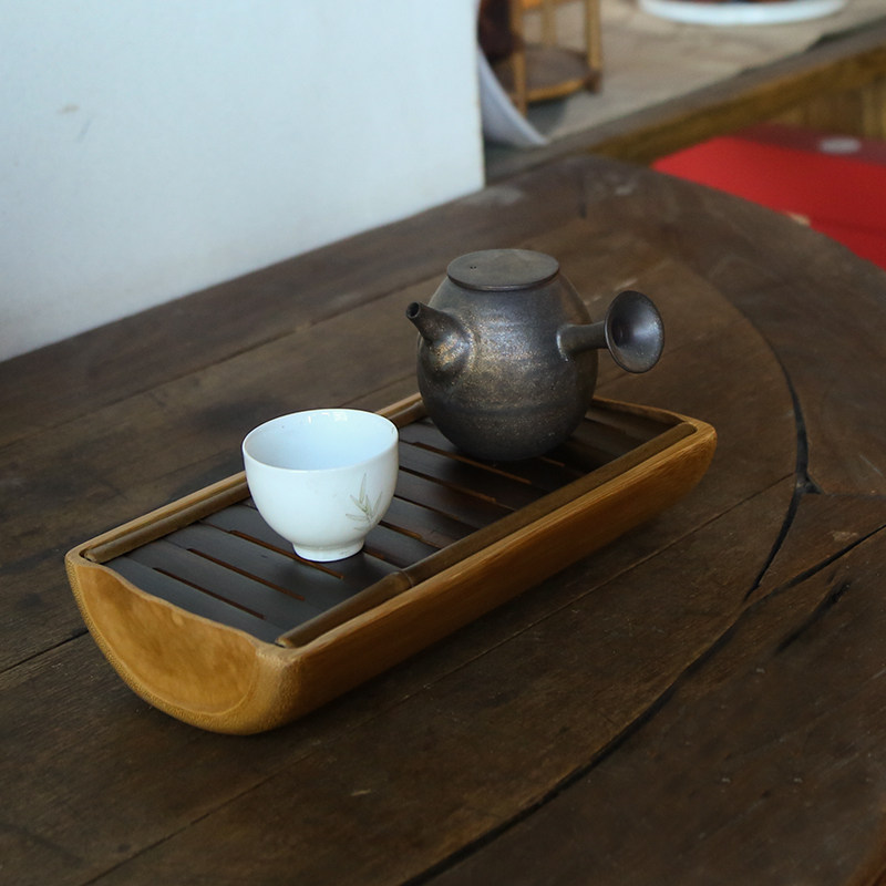 出口日本储水茶盘迷你茶海竹茶托壶承功夫茶台储水干泡台茶道配件,餐饮具,茶盘,淘宝优惠券,粉丝福利购,淘宝优惠卷