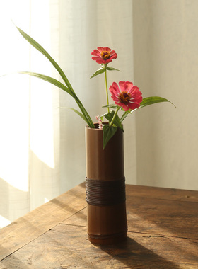 耕云日式器具竹编厂家花篮
