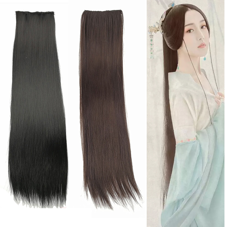 古装假发加长款直发片接发片长发