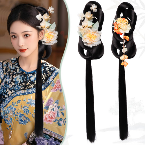 古风汉服清汉女抓夹假发饰品组合