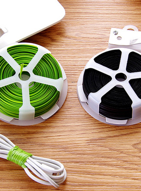 金属花卉绑扎线绑葡萄扎丝园艺捆扎带绿色植物绑扎带扎绳铁丝绑线