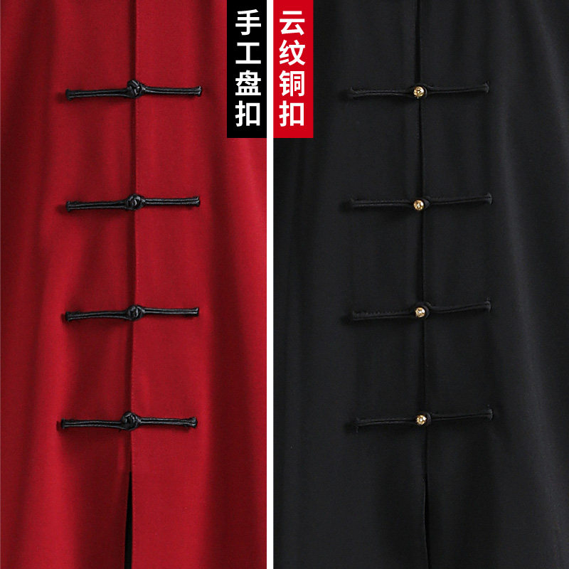 SPRING HIGH-END TANG COSTUME MENS SUIT CHINESE STYLE TUNIC SUIT HANFU SPRING AND AUTUMN YOUTH MIDDLE-AGED AND ELDERLY CHINESE RETRO SPRING STYLE