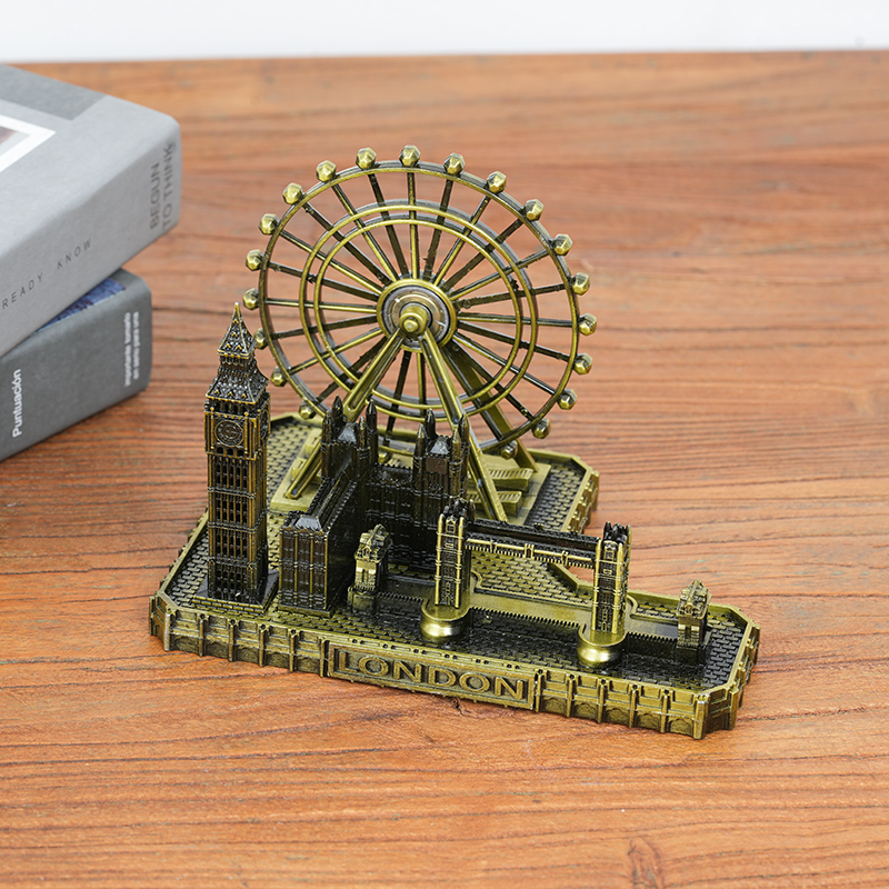 欧式摩天轮大本钟伦敦塔桥