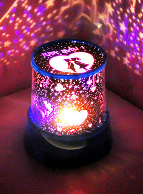 创意浪漫情侣星空灯led投影灯