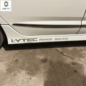 I-VTEC H0NDA RACING 反光贴 个性侧门车贴 叶子板贴纸 包邮