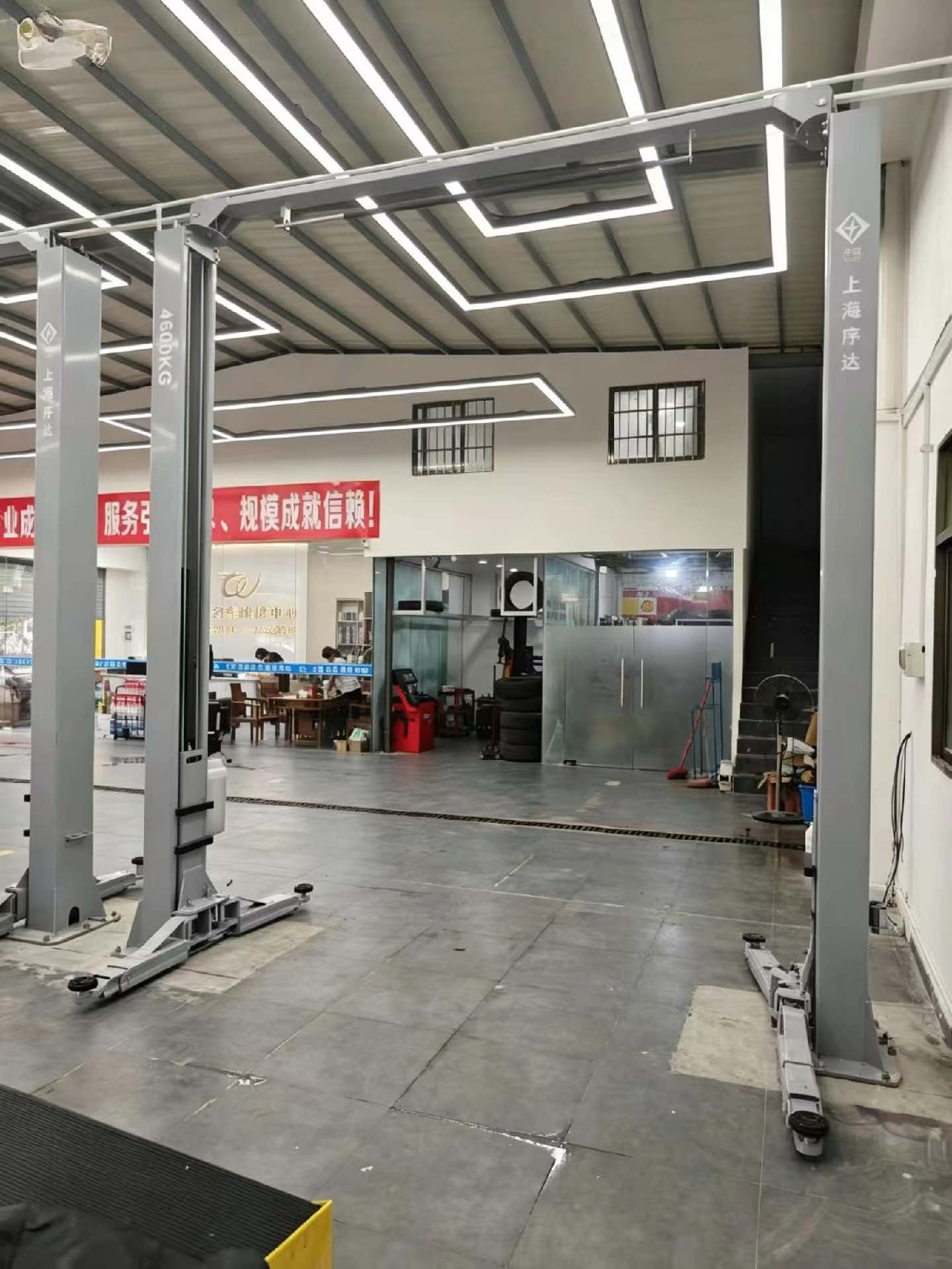 上海序达4.6吨龙门举升机上海田田龙门举升车汽车升降机修车设备