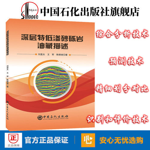 旗舰店】深层特低渗砂砾岩油藏描述 关键技术和方法 油气田开发领域的科研技术人员及相关专业师生 中国石化出版社
