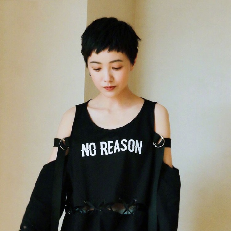 假发女短直发蓬松自然短发女bobo狗啃浏海时尚帅气发型真发假发套