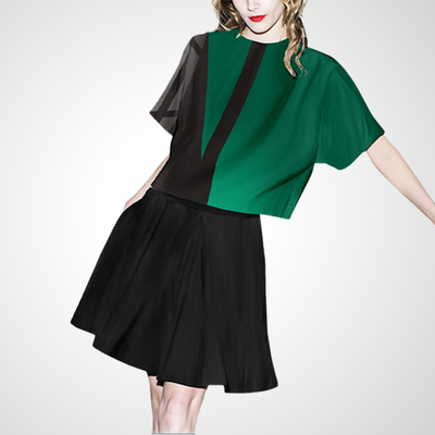 两件套休闲减龄时尚套装