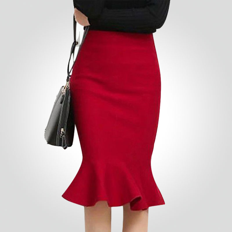 半身裙时尚春秋季中长款包臀