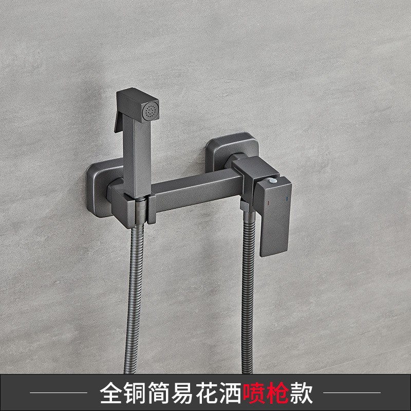简易淋浴花洒妇洗器冷热水套装洗屁股冲洗器手持花洒喷头马桶N721