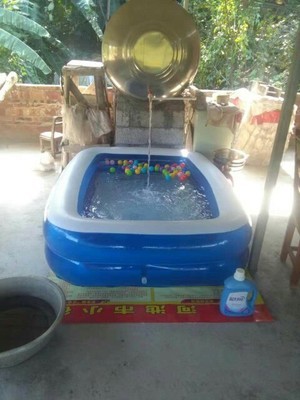 充气式水上乐园大型移动洗澡池