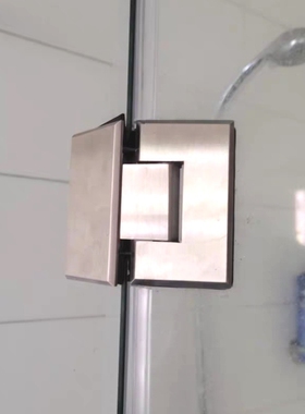 淋浴房折页哑黑色实心合页门夹办公室专用夹卫生间铰链90度180度